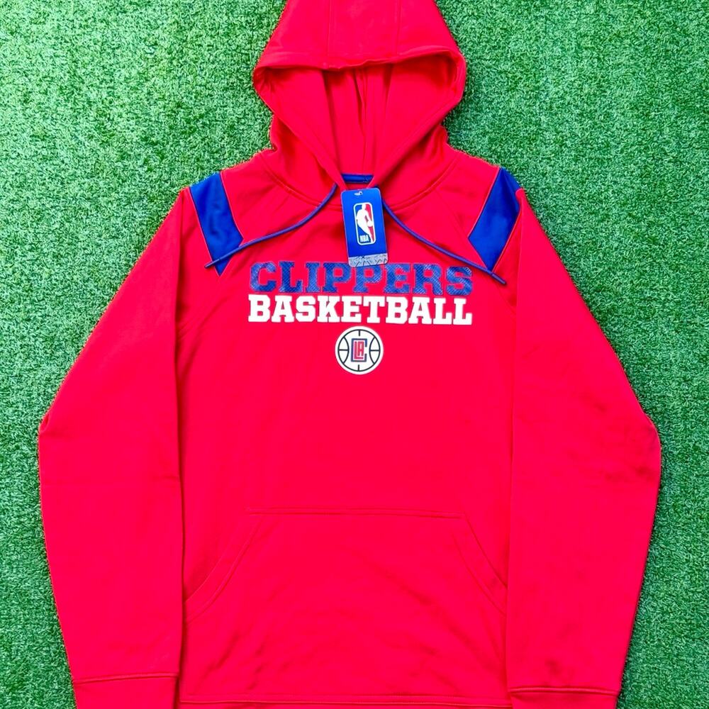 NBA Officially Licensed Clippers Pull OverHoodie Red New With Tag